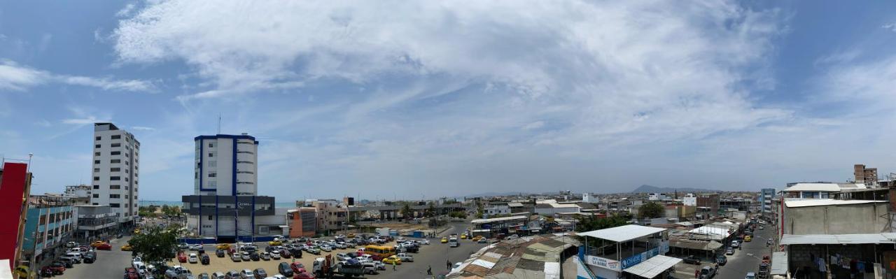 Hostal Puerto Azul マンタ エクステリア 写真