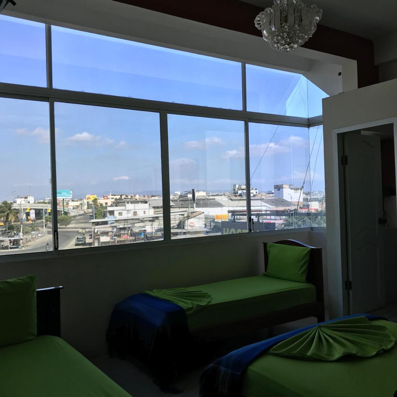 Hostal Puerto Azul マンタ エクステリア 写真